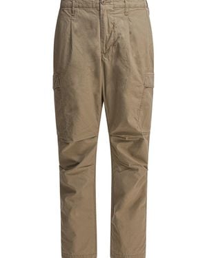 Nonnative Cotton Cargo Trousers Trousers - Natural