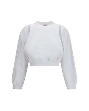 Alaïa Alaïa Crewneck Sweatshirt - White
