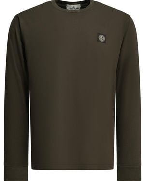 Stone Island Crewneck T-Shirt - Green