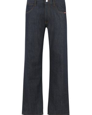 AMISH 'James' Dark Cotton Jeans - Blue