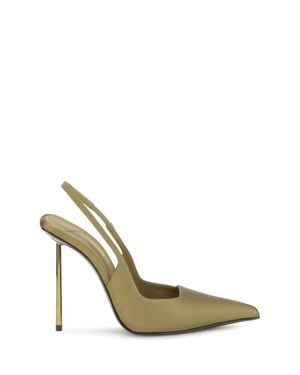 Le Silla Amelia Slingback Pumps - Metallic