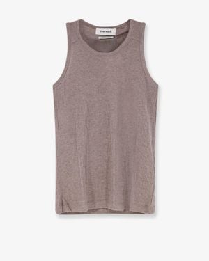 Tonywack Lyocell Blend Tank Top - Grey