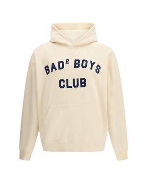DSquared² Vintage Fade Short & Wide Fit Crewneck - White