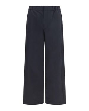 Laminar Nylon-Blend Pants Nero - Blue