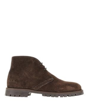 COPENHAGEN Suede Leather Loafers - Brown