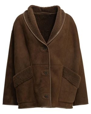 Salvatore Santoro Shearling Jacket - Brown