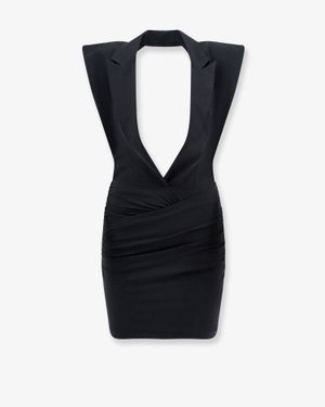 Amazuìn Jess Stretch Jersey Mini Dress - Black