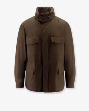 Loro Piana Traveller Windmateâ Storm Systemâ Fabric Jacket - Brown