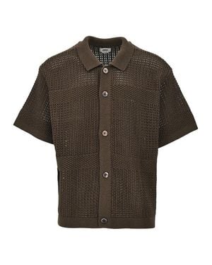 Obey 'Zach' Knitted Shirt - Green