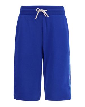 Gcds Side Stripe Sporty Shorts Royal - Blue
