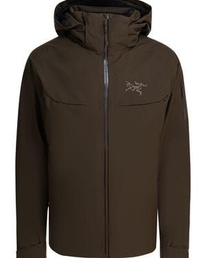 Arc'teryx "Macai" Ski Down Jacket - Brown