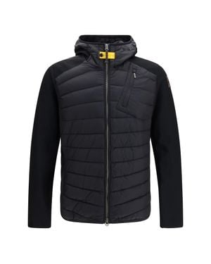 Parajumpers Jacket Nolan Hybrid With Hood - Blue