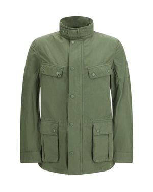 Barbour Garment-Dyed Duke Jacket - Green