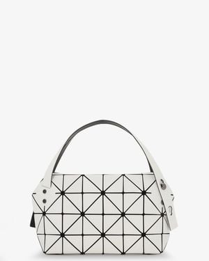 Issey Miyake Boston Pvc Handbag - White