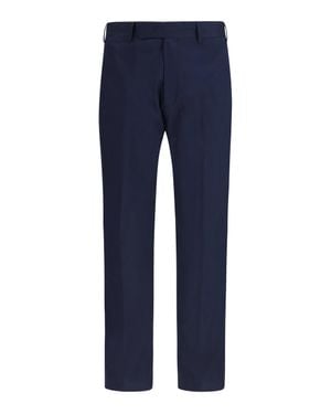 Germano Tailored Cotton Pants Color 202 - Blue