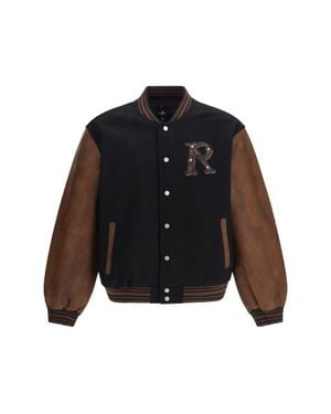 Represent Jacket Vintage Varsity - Black