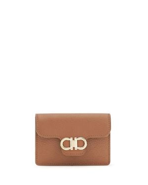 Ferragamo Gancini Keychain - White