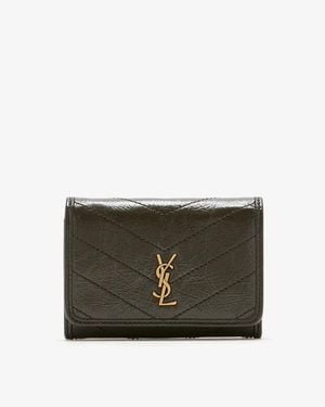 Saint Laurent Niki Wallet - Black