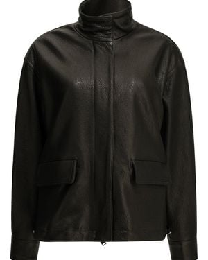 Semler Nappa Leather Jacket - Black