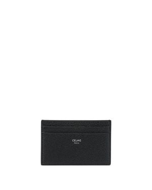 Celine Leather Cards Holder - White