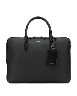 Tom Ford "Elliot" Large Handbag - Black