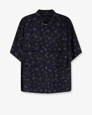 Sacai Shirts Rayon Cotone - Blue