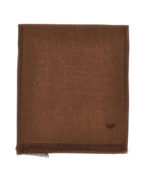 Weekend by Maxmara Silk And Cashmere Scarf - Brown