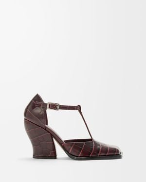Loewe "T-Bar Onda" Heeled Shoes - White
