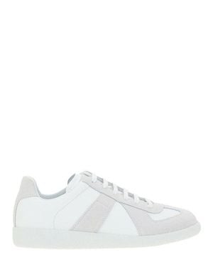 Margiela Leather Trainers - White