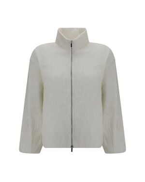 GONGDID DESIGN Short Padded Jacket - Grey
