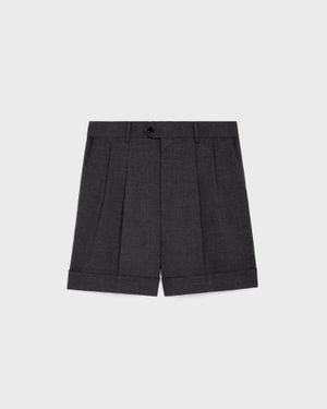 Celine School Boy" Shorts - Black