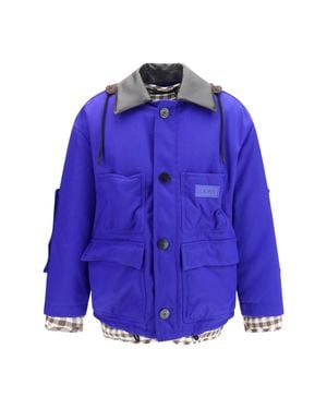 Loewe Technical Fabric Jacket - Blue
