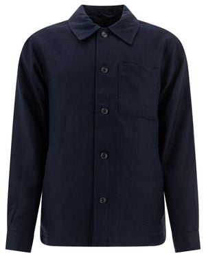 NN07 "Cafu" Overshirt - Blue