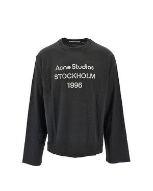 Acne Studios Long-Sleeved T-Shirt - Black