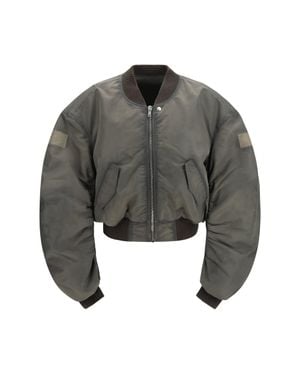 Rick Owens Secchia Flight Bomber - Grey