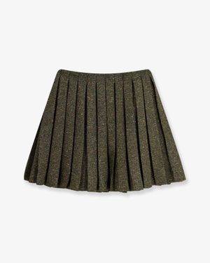 Dior Dior Pleated Mini Skirt - Green