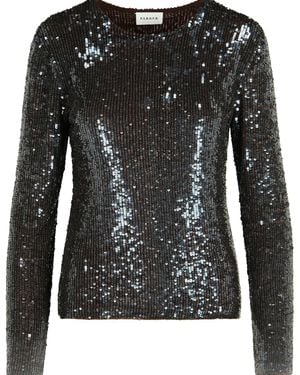 P.A.R.O.S.H. Polyamide Blend Jumper - Black