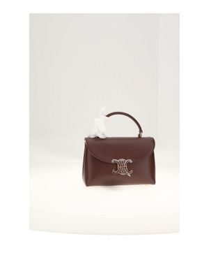 Celine Teen Nino Shoulder Bag Syrah - White