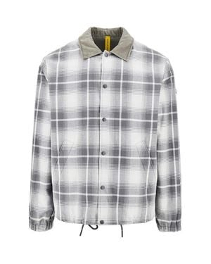 Moncler 'Ryūha' Reversible Shirt Jacket - Gray