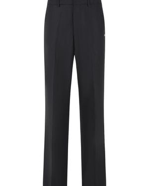 Amiri 'Ma' Virgin Wool Blend Trousers - Blue