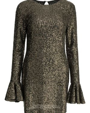 Semler Short Dress With Sequins - Black
