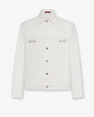 Gucci Denim Jacket - White