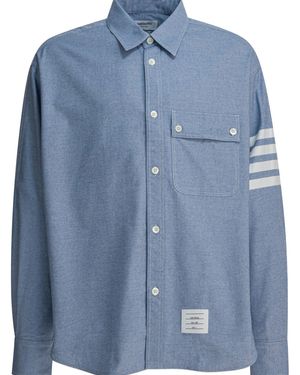Thom Browne Shirts - Blue