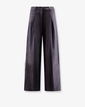 BOSS Taflong Trousers With Pinces - Blue