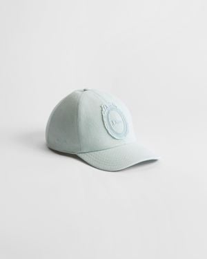 Dior D-Player Médaillon Baseball Hat Light - White