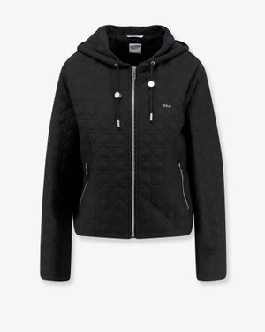 Dior Dior Macrocannage Quilted Technical Taffeta' Jacket - Black