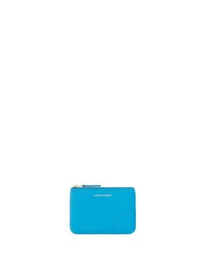 Comme des Garçons Coin Purse Calf Leather - Blue