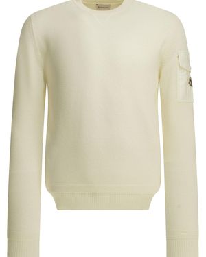 Moncler Crew-Neck Jumper - Natural