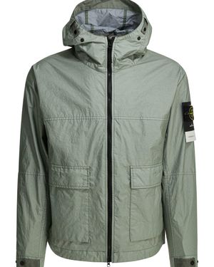 Stone Island Membrane 3L Tc Technical Jacket - Green