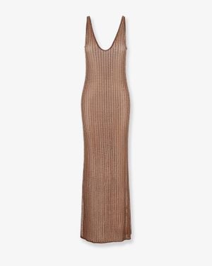 VENUJA Crystal Maxi Dress - White